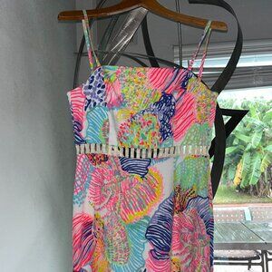 Lily Pulitzer Size 2 Colorful one piece Skort/Dress